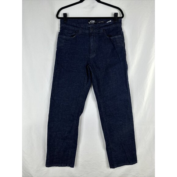 Off The Grid Hideout 2.1 Jeans Mens Size 32/30 Blue Standard Fit Straight Leg - Picture 1 of 16